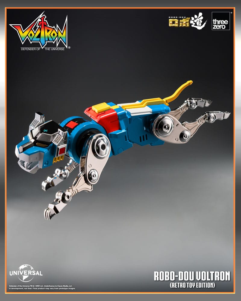 Voltron: Defender of the Universe Robo-Dou Actionfigur Voltron Retro Toy Edition 27 cm Image 12