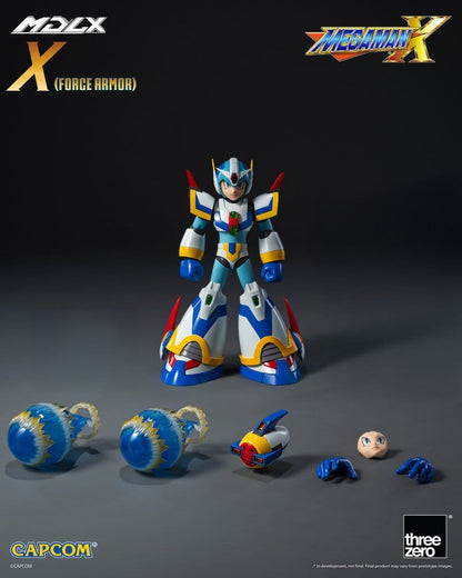Mega Man X MDLX Actionfigur Rockman / Mega Man Force Armor 12 cm Image 2