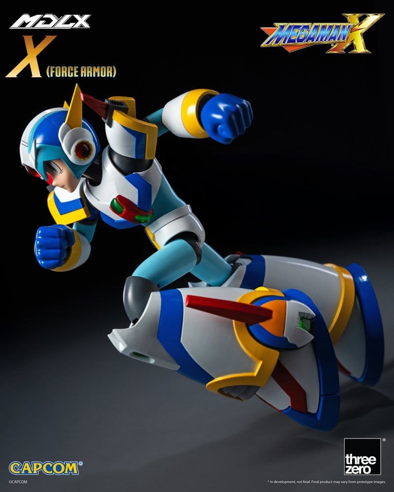 Mega Man X MDLX Actionfigur Rockman / Mega Man Force Armor 12 cm Image 8