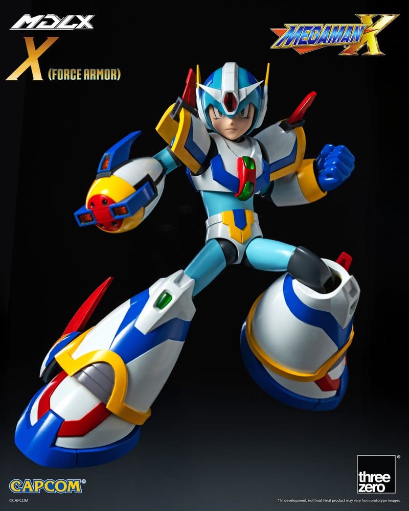 Mega Man X MDLX Actionfigur Rockman / Mega Man Force Armor 12 cm Image 9