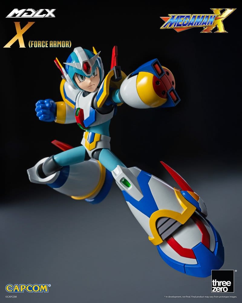 Mega Man X MDLX Actionfigur Rockman / Mega Man Force Armor 12 cm Image 10