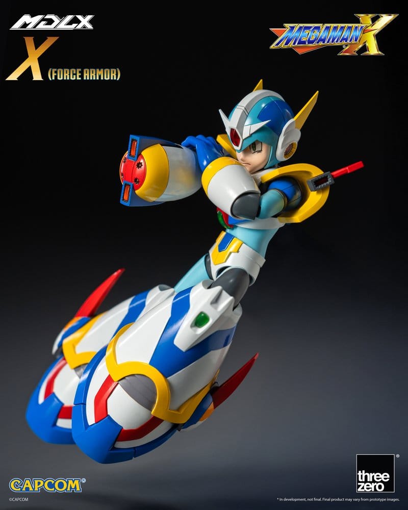 Mega Man X MDLX Actionfigur Rockman / Mega Man Force Armor 12 cm Image 11
