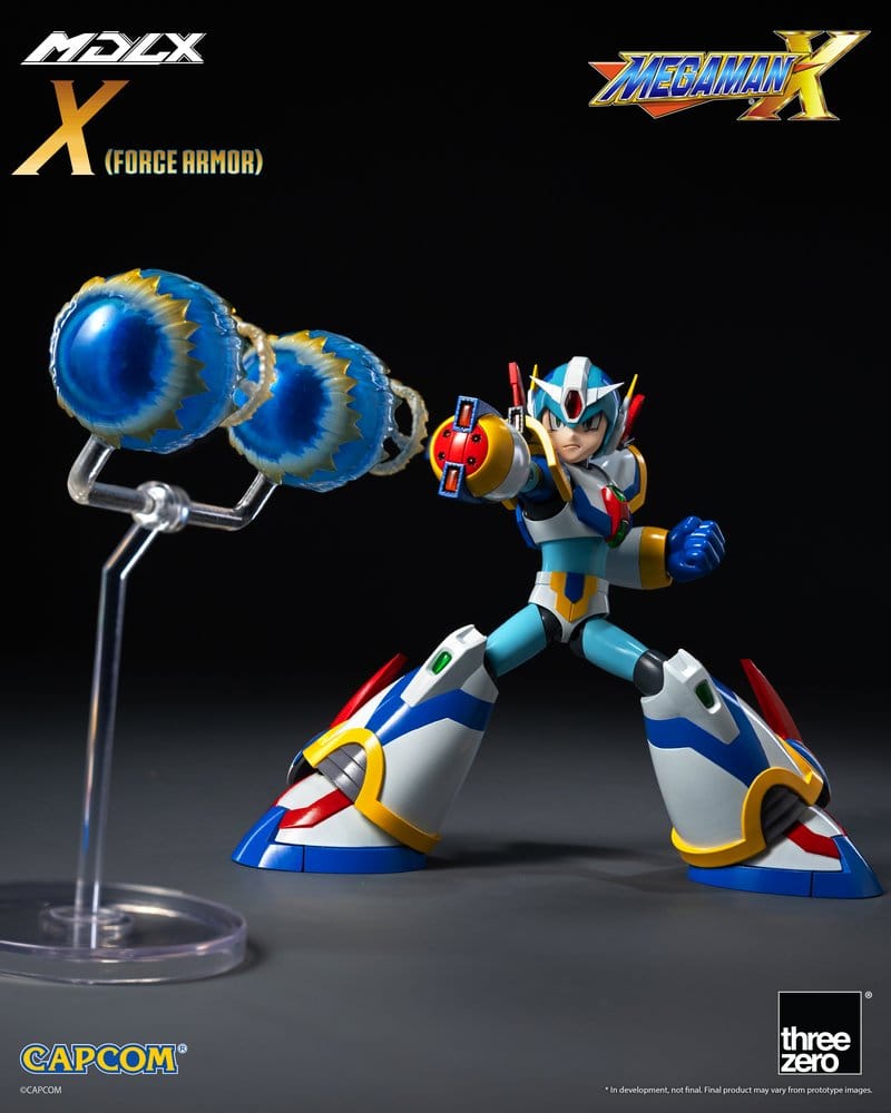 Mega Man X MDLX Actionfigur Rockman / Mega Man Force Armor 12 cm Image 13