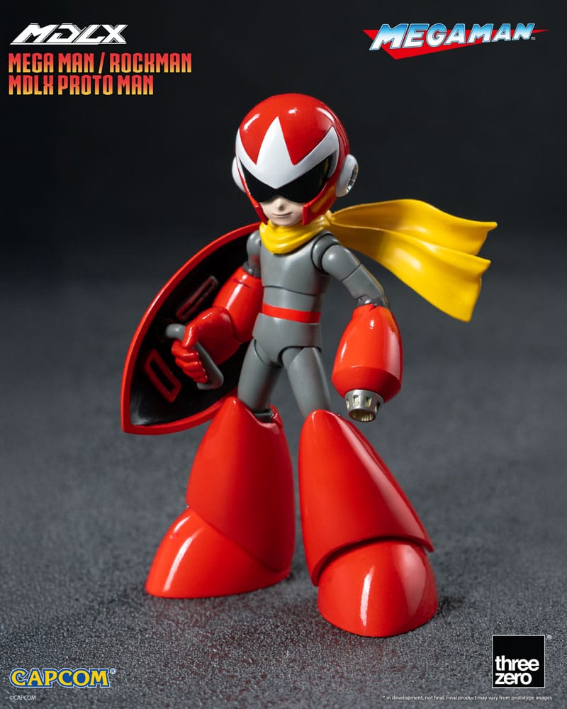 Mega Man MDLX Actionfigur Rockman / Mega Man Proto Man 10 cm Image 3