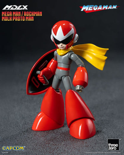 Mega Man MDLX Actionfigur Rockman / Mega Man Proto Man 10 cm Image 3