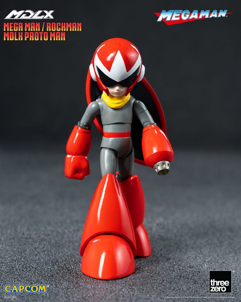 Mega Man MDLX Actionfigur Rockman / Mega Man Proto Man 10 cm Image 7