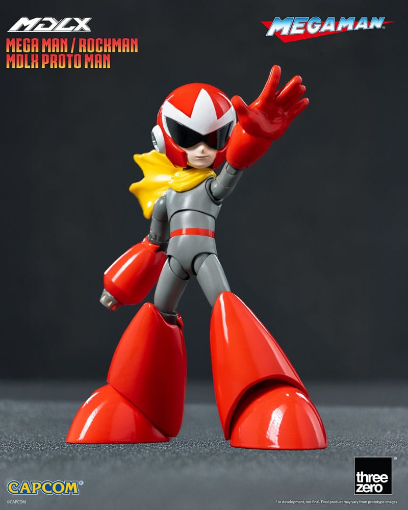 Mega Man MDLX Actionfigur Rockman / Mega Man Proto Man 10 cm Image 9