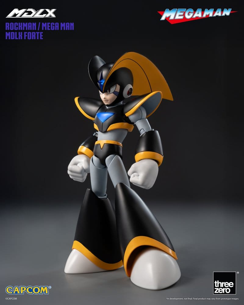 Mega Man MDLX Actionfigur Rockman / Mega Man Forte 10 cm Image 3