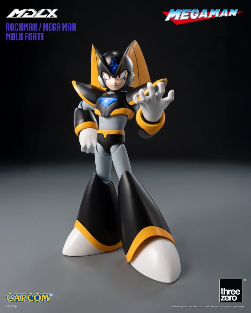 Mega Man MDLX Actionfigur Rockman / Mega Man Forte 10 cm Image 4