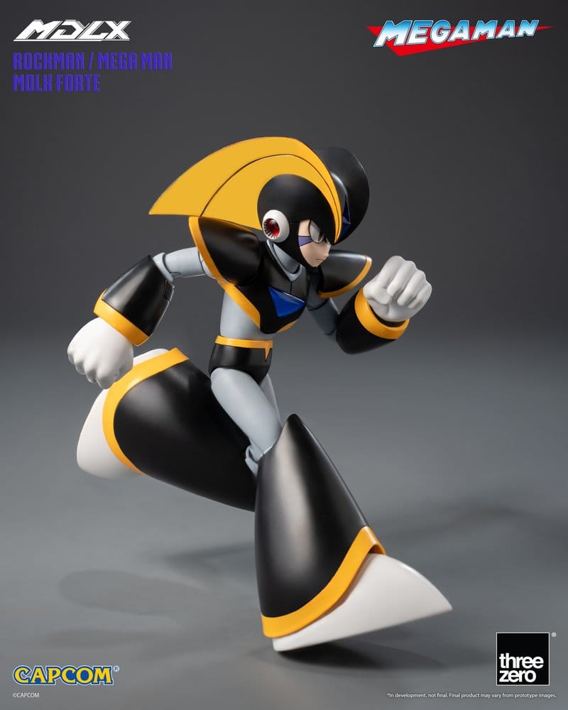 Mega Man MDLX Actionfigur Rockman / Mega Man Forte 10 cm Image 5