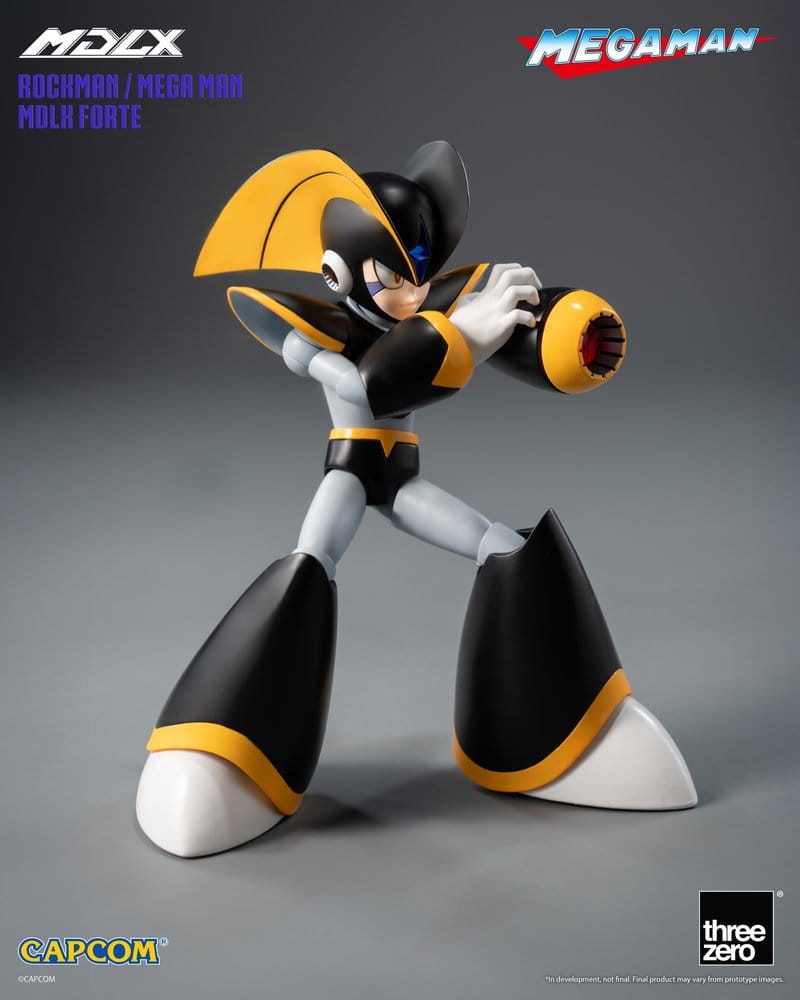 Mega Man MDLX Actionfigur Rockman / Mega Man Forte 10 cm Image 7