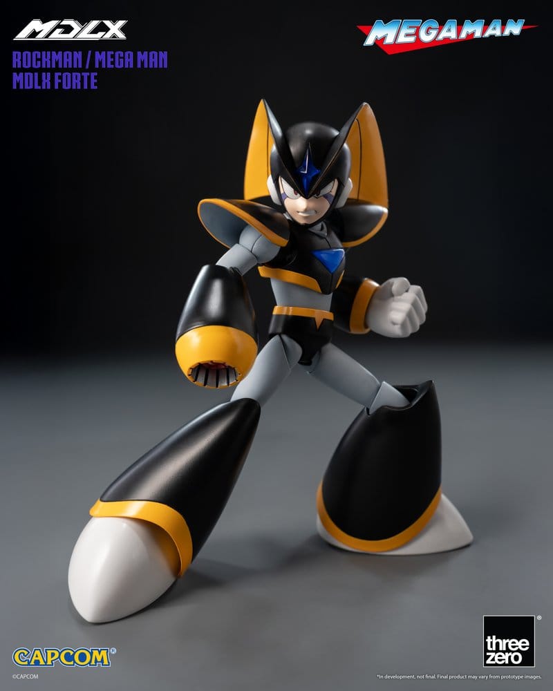 Mega Man MDLX Actionfigur Rockman / Mega Man Forte 10 cm Image 8