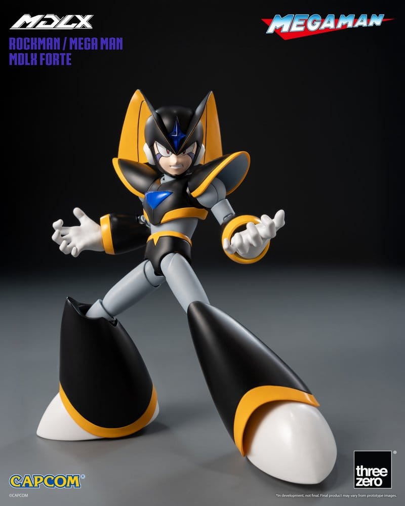 Mega Man MDLX Actionfigur Rockman / Mega Man Forte 10 cm Image 10