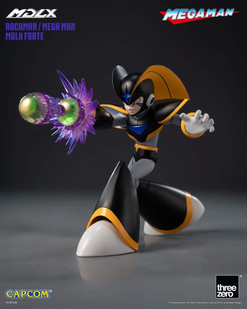 Mega Man MDLX Actionfigur Rockman / Mega Man Forte 10 cm Image 11