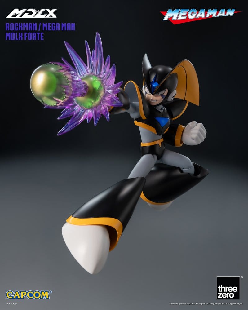 Mega Man MDLX Actionfigur Rockman / Mega Man Forte 10 cm Image 12