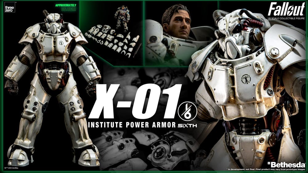Fallout Actionfigur 1/6 X-01 Institute Power Armor 37 cm Image 18