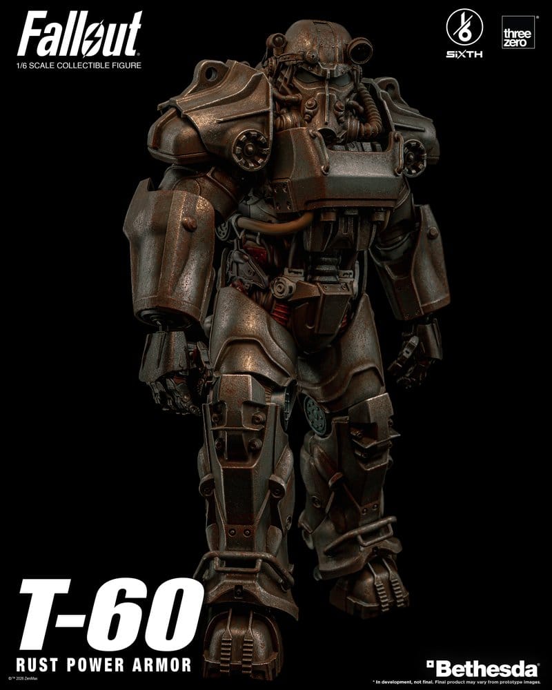 Fallout Actionfigur 1/6 T-60 Rust Power Armor Image 3