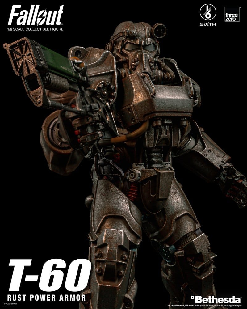 Fallout Actionfigur 1/6 T-60 Rust Power Armor Image 4
