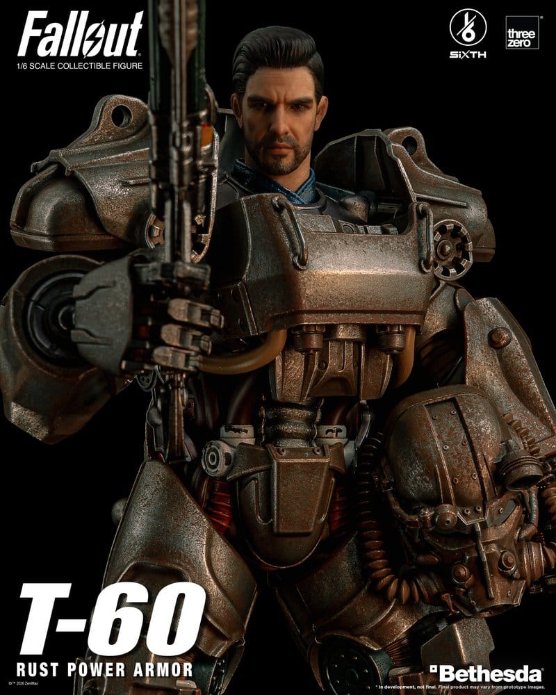 Fallout Actionfigur 1/6 T-60 Rust Power Armor Image 6