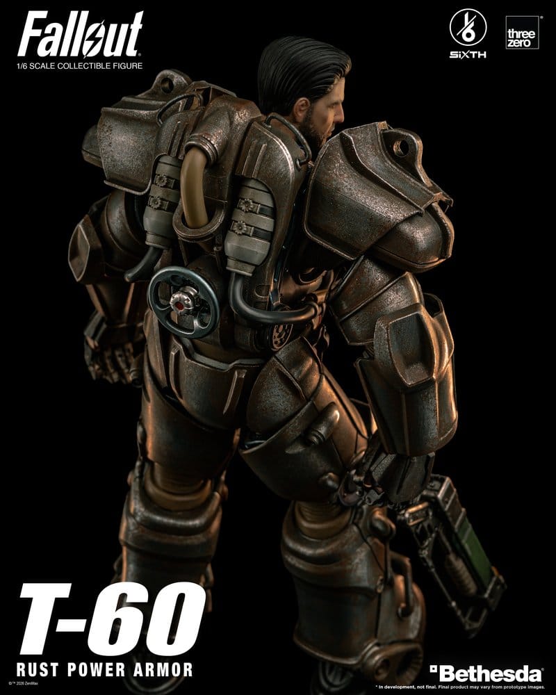 Fallout Actionfigur 1/6 T-60 Rust Power Armor Image 7