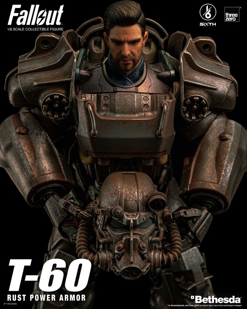 Fallout Actionfigur 1/6 T-60 Rust Power Armor Image 8