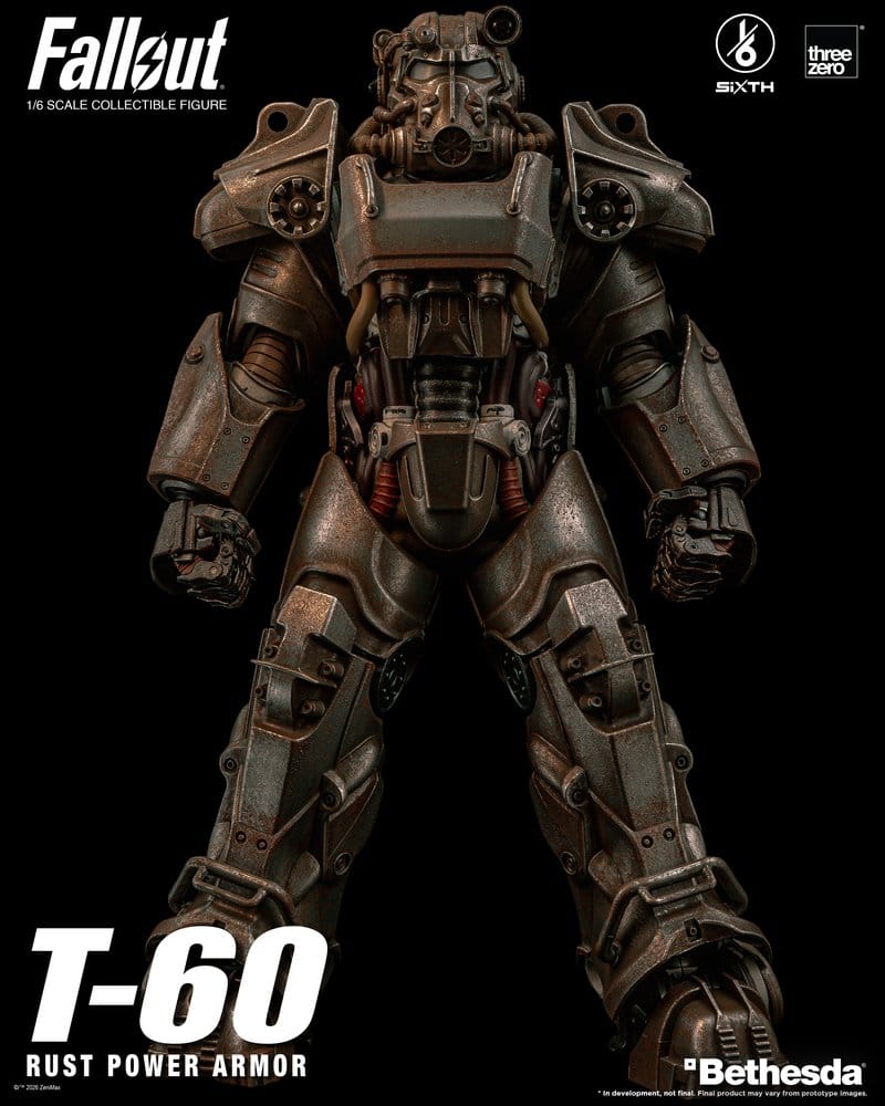 Fallout Actionfigur 1/6 T-60 Rust Power Armor Image 11