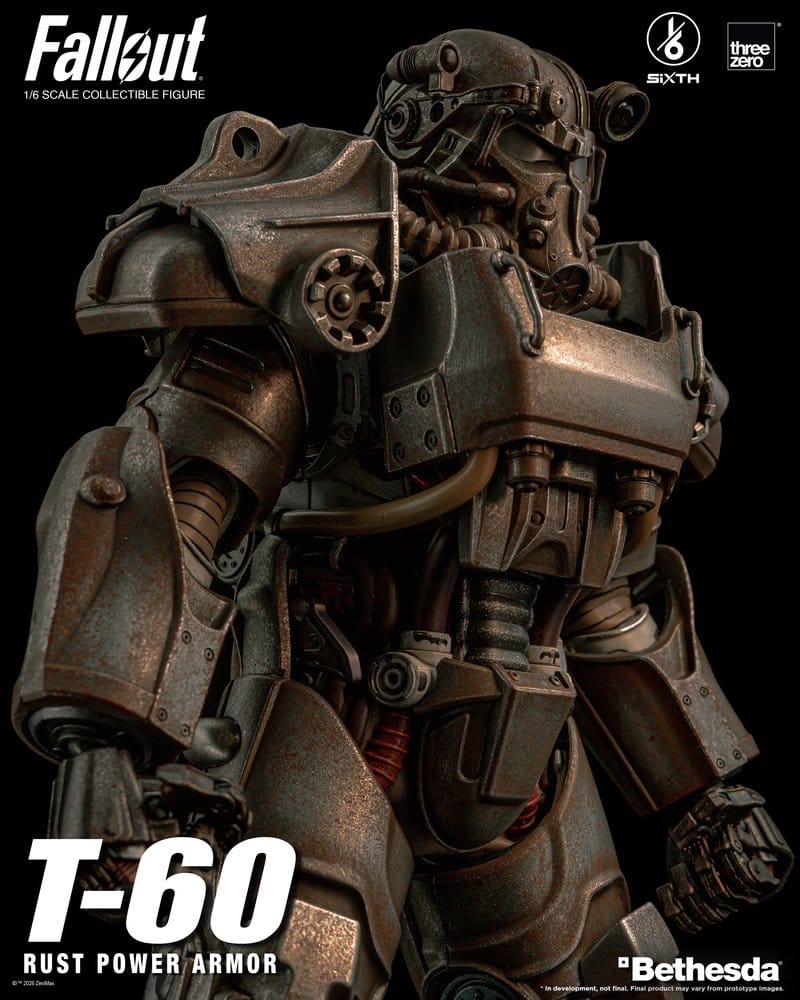 Fallout Actionfigur 1/6 T-60 Rust Power Armor Image 13