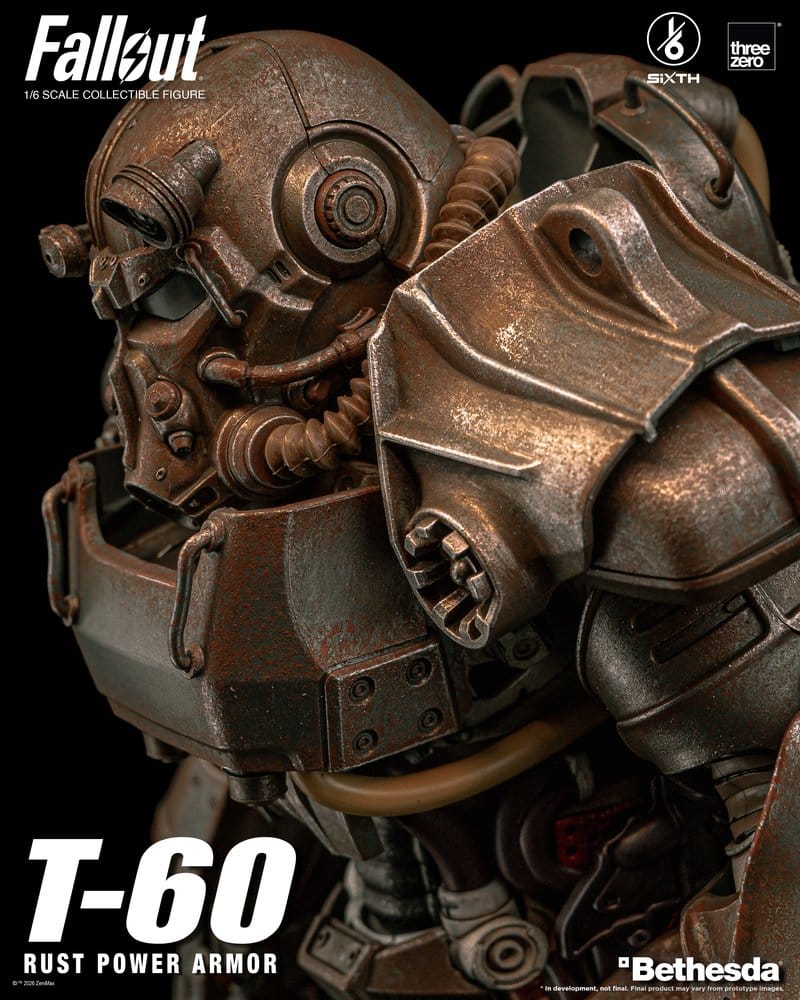 Fallout Actionfigur 1/6 T-60 Rust Power Armor Image 15