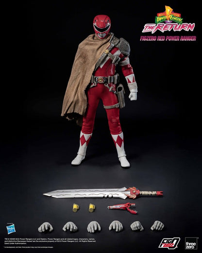 Mighty Morphin Power Rangers: The Return FigZero Actionfigur 1/6 Red Power Ranger 31 cm Image 2