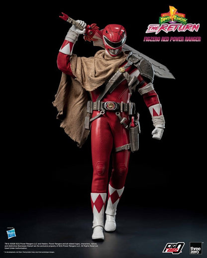 Mighty Morphin Power Rangers: The Return FigZero Actionfigur 1/6 Red Power Ranger 31 cm Image 7