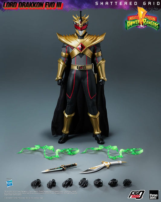 Mighty Morphin Power Rangers Shattered Grid FigZero Actionfigur 1/6 Lord Drakkon Evo III 30cm Image 2