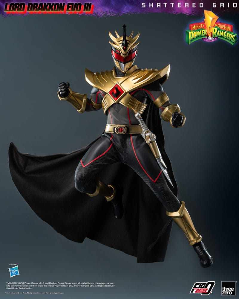 Mighty Morphin Power Rangers Shattered Grid FigZero Actionfigur 1/6 Lord Drakkon Evo III 30cm Image 5
