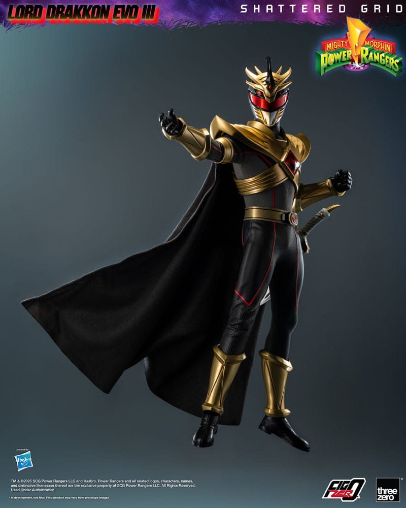 Mighty Morphin Power Rangers Shattered Grid FigZero Actionfigur 1/6 Lord Drakkon Evo III 30cm Image 6