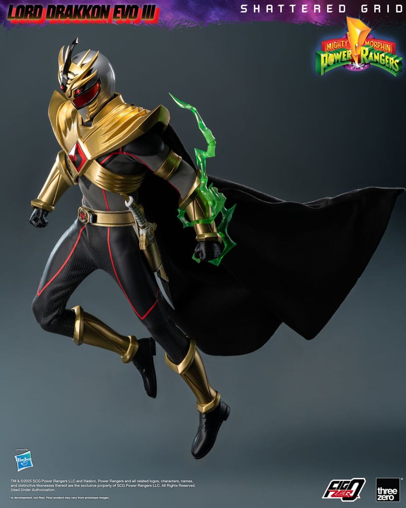 Mighty Morphin Power Rangers Shattered Grid FigZero Actionfigur 1/6 Lord Drakkon Evo III 30cm Image 8