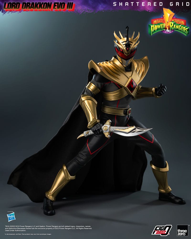 Mighty Morphin Power Rangers Shattered Grid FigZero Actionfigur 1/6 Lord Drakkon Evo III 30cm Image 10