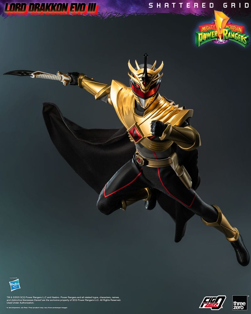 Mighty Morphin Power Rangers Shattered Grid FigZero Actionfigur 1/6 Lord Drakkon Evo III 30cm Image 11