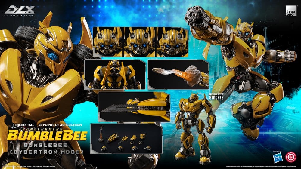 Transformers: Bumblebee DLX Actionfigur Bumblebee (Cybertron Mode) 20 cm Image 2