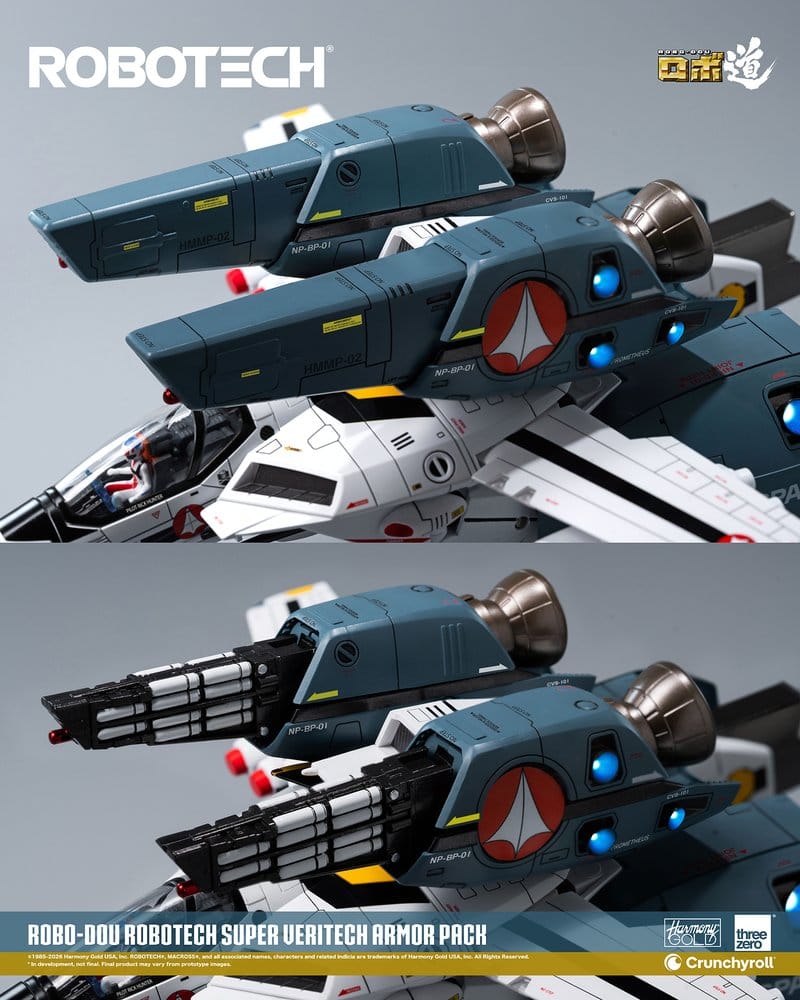 Robotech Robo-Dou Zubehör-Set Super Veritech Armor Pack Image 3