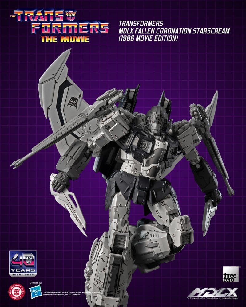 Transformers MDLX Actionfigur Fallen Coronation Starscream (1986 Movie Edition) 20 cm Image 9