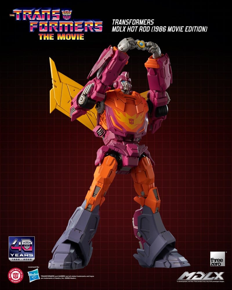 Transformers MDLX Actionfigur Hot Rod (1986 Movie Edition) 18 cm Image 7