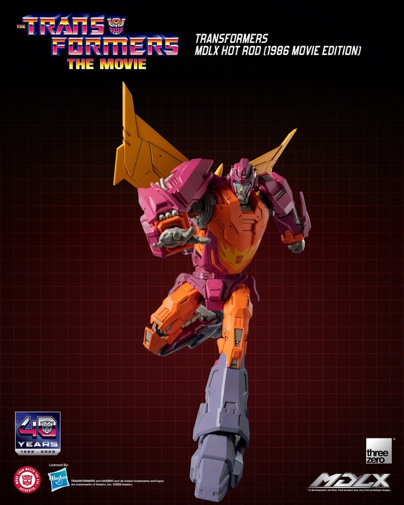 Transformers MDLX Actionfigur Hot Rod (1986 Movie Edition) 18 cm Image 8