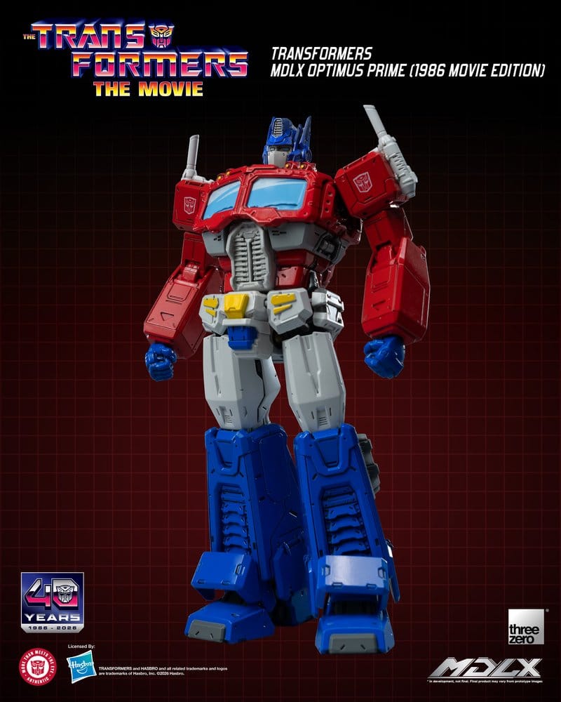 Transformers MDLX Actionfigur Optimus Prime (1986 Movie Edition) 18 cm Image 2