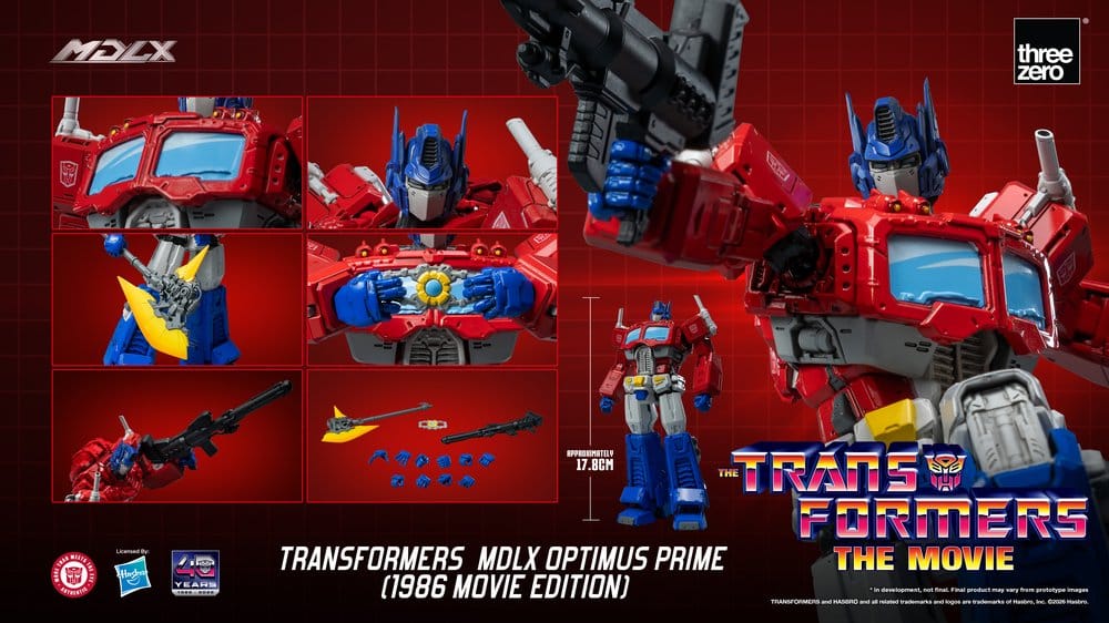 Transformers MDLX Actionfigur Optimus Prime (1986 Movie Edition) 18 cm Image 9