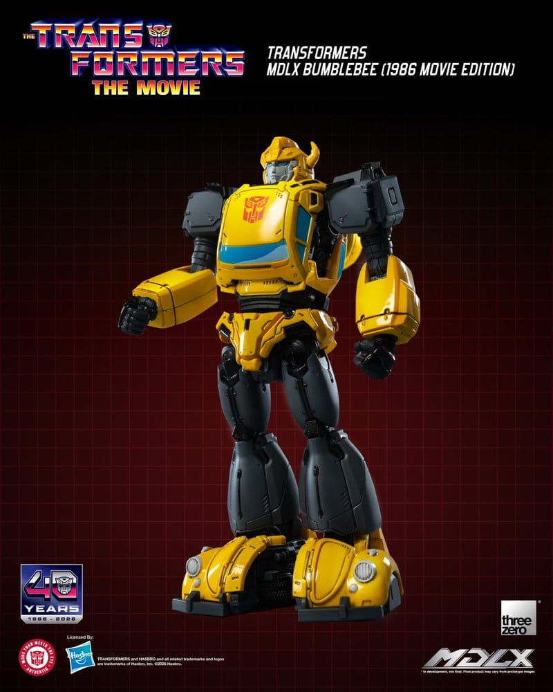 Transformers MDLX Actionfigur Bumblebee (1986 Movie Edition) 12 cm Image 3