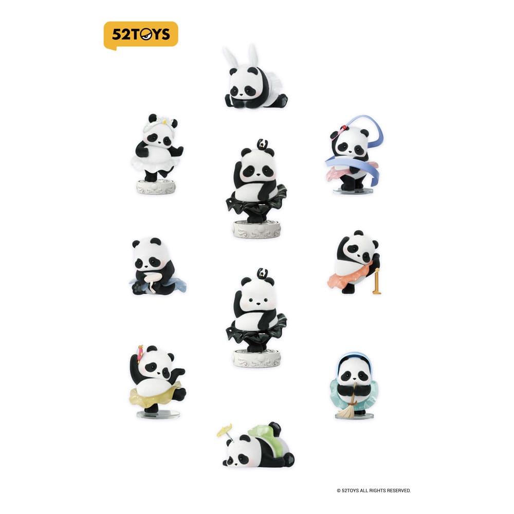 Panda Roll Blind Box Figuren Sortiment Ballet Performance 7 cm (8) Image 1