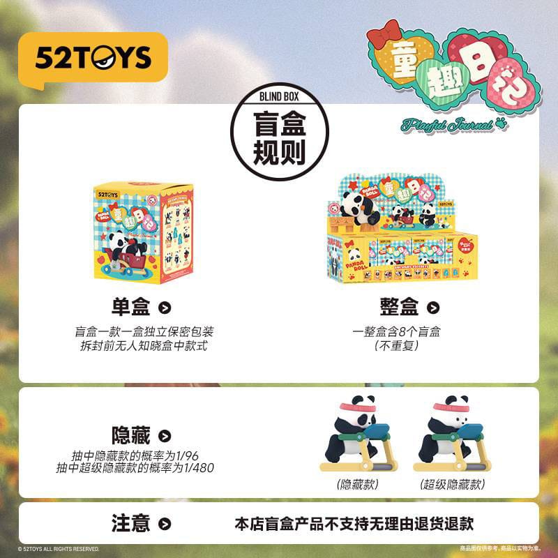 Panda Roll Blind Box Figuren Sortiment Playful Journal 7 cm (8) Image 10