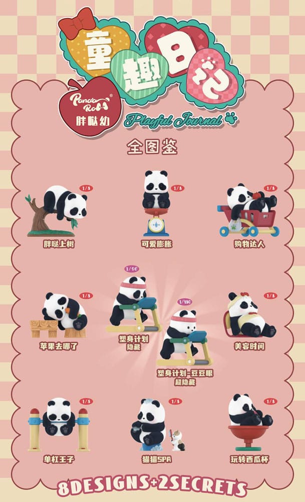 Panda Roll Blind Box Figuren Sortiment Playful Journal 7 cm (8) Image 15