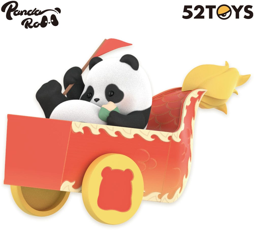 Panda Roll Blind Box Figuren Sortiment Dragon Boat Racing 10 cm (4) Image 6