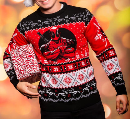 Deadpool Christmas Pullover Größe XXL Image 1