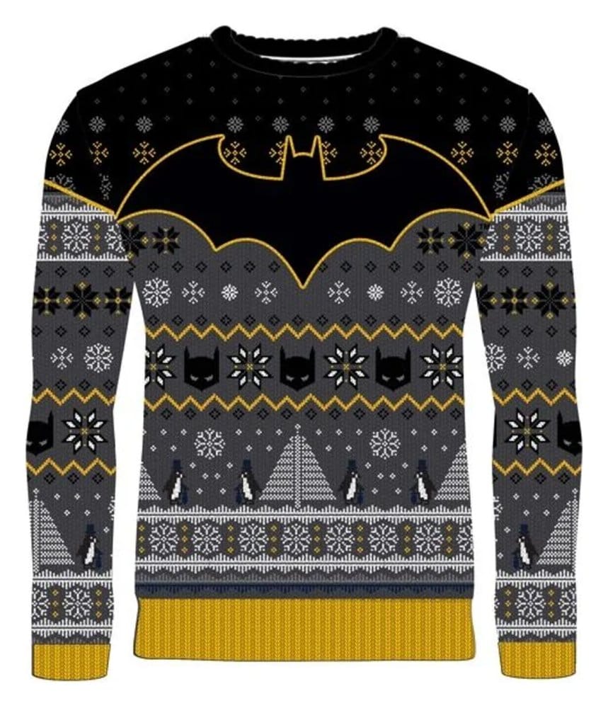 Batman Christmas Pullover Penguin Größe L Image 3